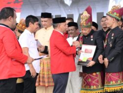 Safwandi-Muslem Resmi Ditetapkan Sebagai Calon Bupati dan Wakil Bupati Aceh Jaya Dalam Deklarasi DPP PA