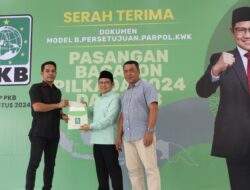 DPP PKB Resmi Berikan Dukungan Terhadap Pasangan Safwandi-Muslem Untuk Calon Bupati dan Wakil Bupati Aceh Jaya