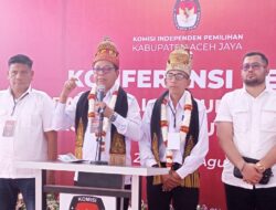 Pasangan H2D, Putihkan Halaman KIP Aceh Jaya Mendaftar Balon Bupati dan Wakil Bupati