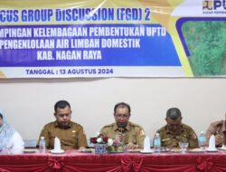 Pemkab Nagan Raya Buka FGD Pembentukan UPTD Pengelolaan Air Limbah Domestik