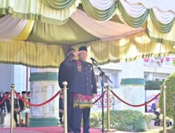 Bupati Aceh Jaya Pimpinan Upacara Peringatan Hari Jadi Kabupaten Yang Ke-23 Tahun