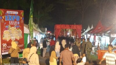 Antusias Ribuan Masyarakat Memadati Lapangan Kegiatan Piasan Raya Kabupaten Aceh Jaya