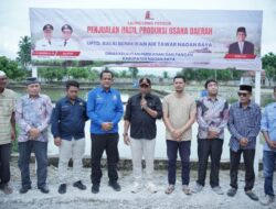 Wabup Nagan Raya Lounching Penjualan Perdana Benih Ikan Hasil Produksi BBI Air Tawar