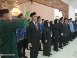 ‎Perdana : Bupati Aceh Jaya Lantik 39 Pejabat Struktural dan Fungsional