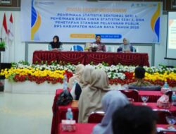 Pemkab Nagan Raya Dukung Program Statistik Sektoral dan Desa Cantik oleh BPS