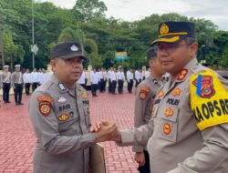 Bentuk Apresiasi, Kapolres Nagan Raya Berikan Penghargaan kepada Personel Berprestasi
