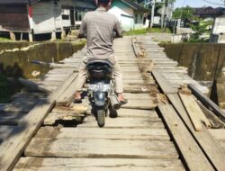Jembatan Lamdurian–Alue Rayeuk Rusak Parah, Warga Desak Pemerintah Bertindak