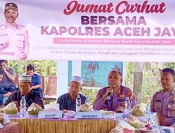 Bupati Aceh Jaya dan Polres Turun Saweu Gampong, Janji Tuntaskan Sengketa Tapal Batas