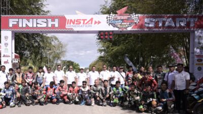 Ratusan Rider Ramaikan Honda Cup Race 2025 di Aceh Jaya, Seleksi Menuju PORA 2026