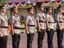 Empat Pejabat Polres Aceh Jaya Resmi Sertijab, Kapolres Tegaskan Pentingnya Regenerasi