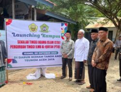 Pendidikan Islam Aceh Jaya Masuki Babak Baru, STAI PTIQ Aceh Resmi Berdiri di Darun Nizham