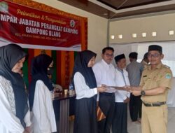 Keuchik Gampong Blang Perbarui Delapan Perangkat Gampong