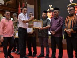 Bupati Safwandi Terima Penghargaan Tokoh Peduli Kesehatan Jiwa dari Gubernur Aceh