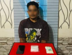 Polres Langsa Ringkus Pria Asal Aceh Timur, Amankan 103 Gram Sabu