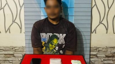 Polres Langsa Ringkus Pria Asal Aceh Timur, Amankan 103 Gram Sabu