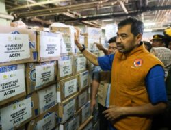 Mualem Pantau Bantuan Kemanusiaan Kementan dan Bapanas Tiba di Aceh