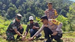 Aparat Gabungan TNI–Polri Tertibkan Tambang Emas Ilegal di Panggong