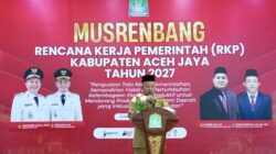 Aceh Jaya Gelar Musrenbang RKP 2027, Bupati Soroti Efektivitas Belanja Daerah