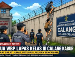 Breaking News: Dua Warga Binaan Lapas Kelas III Calang Diduga Kabur