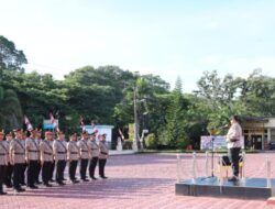Kapolres Nagan Raya Pimpin Sertijab Pejabat Utama dan Kapolsek, Ini Pesan Benny Bathara