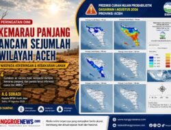 Kemarau Panjang Ancam Sejumlah Wilayah Aceh, BPBK Aceh Jaya Imbau Warga Waspada Kekeringan
