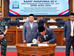 APBK-P Aceh Jaya Tahun 2026 Disepakati, Belanja Daerah Naik Rp3,67 Miliar