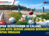 Sampah Berserakan di Calang, Slogan Kota Bersih Jangan Berhenti di Papan Imbauan