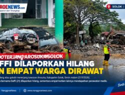 Galodo Terjang Arosuka Solok, Balita Dilaporkan Hilang dan Empat Warga Dirawat