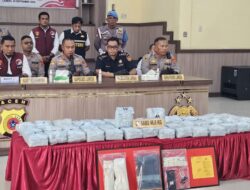 ‎Polres Langsa Ungkap 46,6 Kg Sabu Jaringan Malaysia