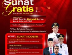 HUT Media Habakini, Adakan Sunat Gratis Bagi Anak Yatim dan Anak Kurang Mampu